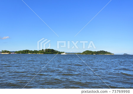 宮城縣宮城縣松島町松島的風景 宮城縣宮城縣松島町松島的風景 73769998