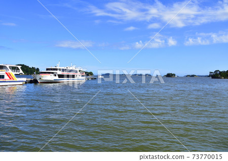 宮城縣宮城縣松島町松島的風景 宮城縣宮城縣松島町松島的風景 73770015