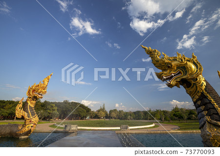 Wat Thamayan, a Buddhist temple in Phetchabun Province, Thailand 73770093