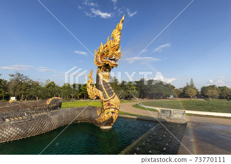 Wat Thamayan, A Buddhist Temple In Phetchabun... - Stock Photo ...