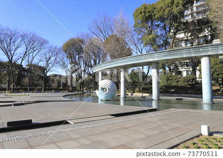Scenery of Otemachi, Chiyoda-ku Wadakura Fountain Park 73770511