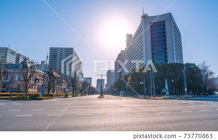 日本東京都警察局的視圖 日本東京都警察局的視圖 73770863