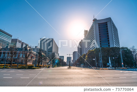 日本東京都警察局的視圖 日本東京都警察局的視圖 73770864