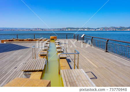 Footbath at Sakurajima Lava Nagisa Park 73770948