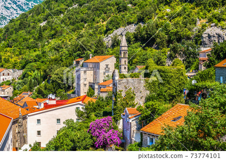 Townscape of Perast Townscape of Perast 73774101