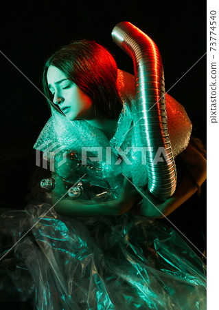 environmental pollution ecology problem hurt woman environmental pollution ecology problem hurt woman 73774540