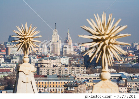 View from the Kotelnicheskaya Embankment Building View from the Kotelnicheskaya Embankment Building 73775201