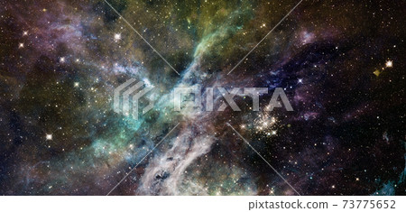 Deep space. Elements of this image furnished by NASA 73775652