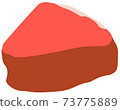 A1 grade rump steak beef 73775889
