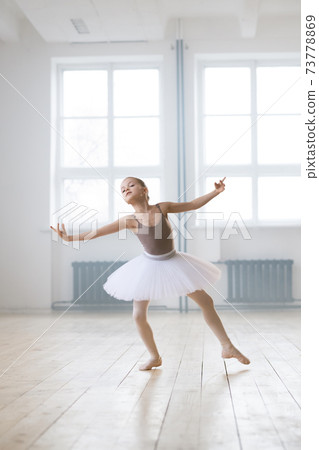 Little ballerina dancing Little ballerina dancing 73778869