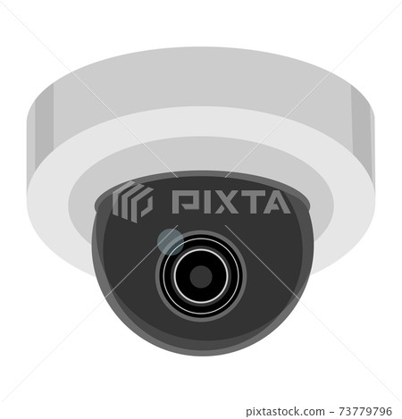 Vector illustration of surveillance camera for crime prevention Vector illustration of surveillance camera for crime prevention 73779796