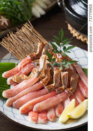 Raw snow crab stick potion for raw consumption 73779908