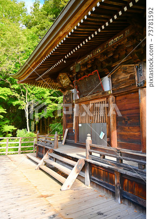 Iwadekannon Main Hall Kiso Okuwa Village 73781592