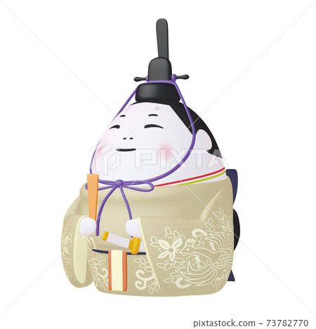 Hinamatsuri插圖人物Egg Hina doll Uchiura-sama（1_1） 73782770