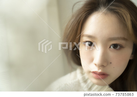 A beautiful woman's portrait A beautiful woman's portrait 73785863