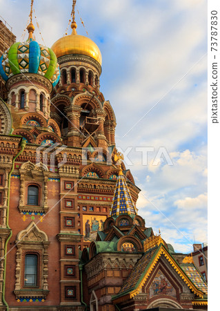 Church of the Savior on Spilled Blood or Cathedral of the Resurrection of Christ is one of the main sights of Saint Petersburg, Russia Church of the Savior on Spilled Blood or Cathedral of the Resurrection of Christ is one of the main sights of Saint Petersburg, Russia 73787830