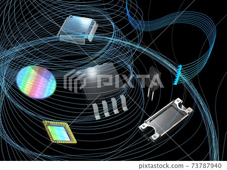 半導體IC集成電路矽基CMOS傳感器最先進的功率半導體氧化鎵二極管 半導體IC集成電路矽基CMOS傳感器最先進的功率半導體氧化鎵二極管 73787940