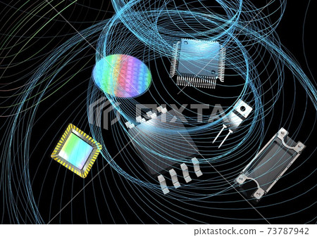 半導體IC集成電路矽基CMOS傳感器最先進的功率半導體氧化鎵二極管 73787942