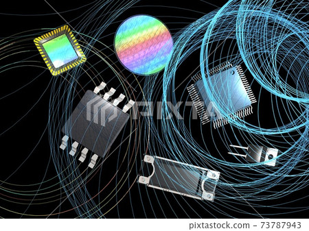 Semiconductor IC integrated circuit Silicon-based CMOS sensor State-of-the-art power semiconductor gallium oxide diode Semiconductor IC integrated circuit Silicon-based CMOS sensor State-of-the-art power semiconductor gallium oxide diode 73787943