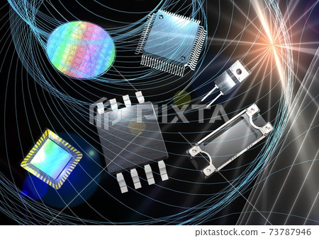 半導體IC集成電路矽基CMOS傳感器最先進的功率半導體氧化鎵二極管 73787946