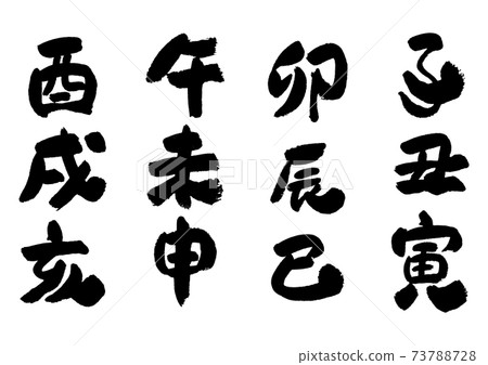 十二生肖刷字符集-十二生肖 73788728
