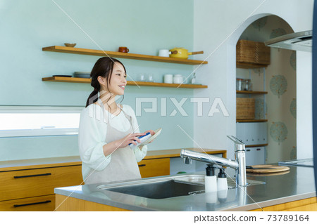 定制廚房全平面 73789164