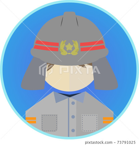 消防員職業人圖標 消防員職業人圖標 73791025