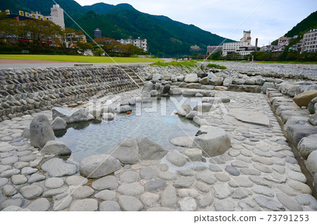 Gero Onsen Fountain Pond Open-air Bath Gero City 73791253