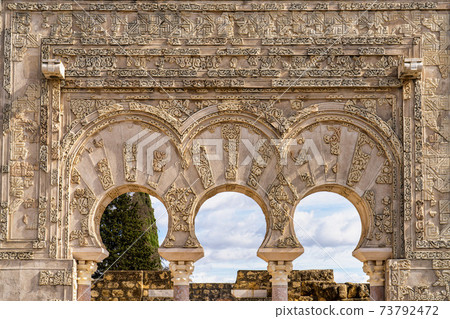 Palace of Medina Azahara near Cordoba in Andalusia, Spain 73792472