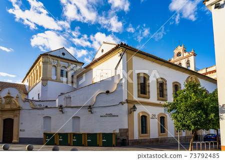 Church Iglesia del Colegio de Santa Victoria in Cordoba, Andalusia, Spain. 73792485