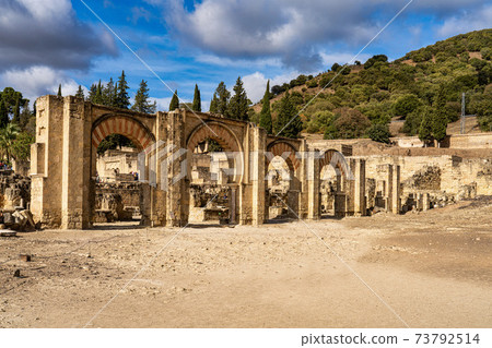 Palace of Medina Azahara near Cordoba in Andalusia, Spain Palace of Medina Azahara near Cordoba in Andalusia, Spain 73792514