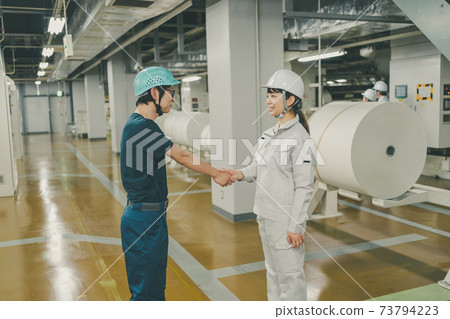 factories, factory, blue collar worker 73794223