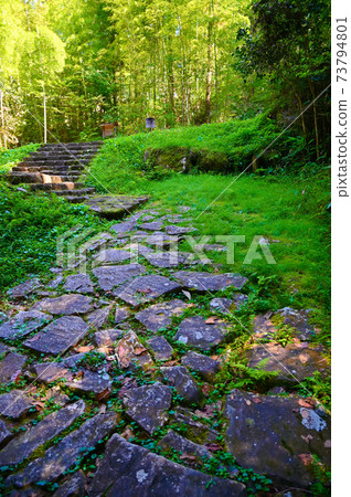 落合宿落合鵝卵石Nakasendo中津川市 落合宿落合鵝卵石Nakasendo中津川市 73794801