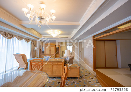 Living image of a luxury resort 73795268