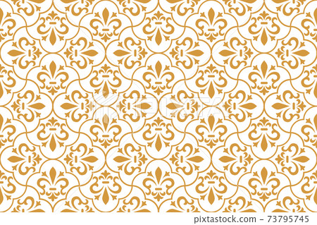 Flower geometric pattern. Seamless vector background. Flower geometric pattern. Seamless vector background. 73795745