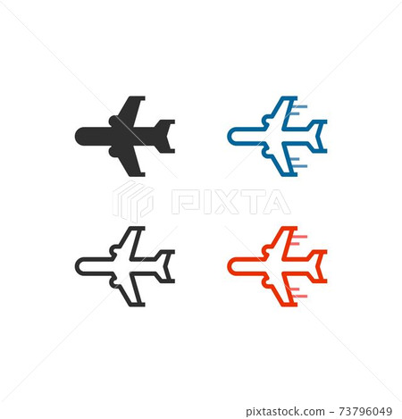 Plane aircraft icons-插圖素材 [73796049] - PIXTA圖庫