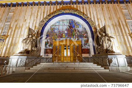 Pavilion 58 Agriculture -- VDNKh (All-Russia Exhibition Centre, also called All-Russian Exhibition Center), Moscow, Russia 73796647