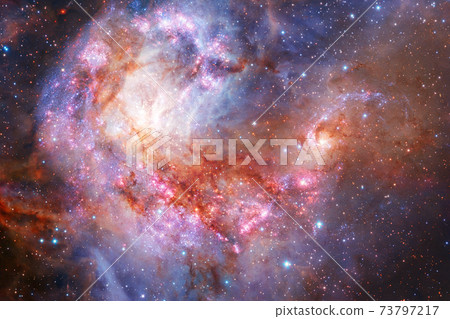 Beautiful cosmos. Science fiction. Elements of this image furnished by NASA Beautiful cosmos. Science fiction. Elements of this image furnished by NASA 73797217