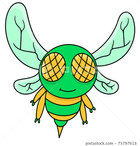 cute flies are flying, doodle icon image kawaii cute flies are flying, doodle icon image kawaii 73797618