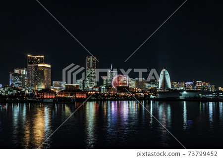 Night view from Yokohama / Minatomirai / Osanbashi Night view from Yokohama / Minatomirai / Osanbashi 73799452