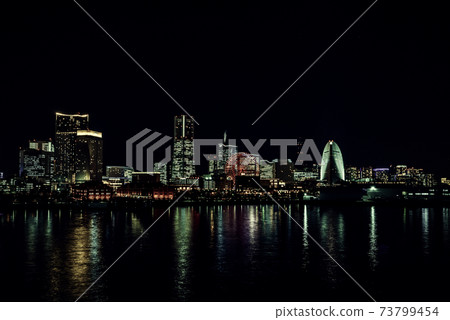 Night view from Yokohama / Minatomirai / Osanbashi Night view from Yokohama / Minatomirai / Osanbashi 73799454