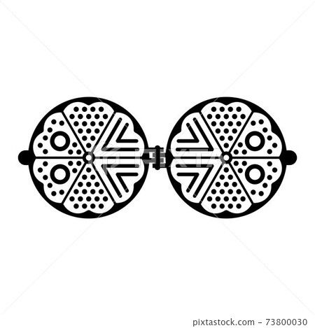 Waffle iron, maker 73800030