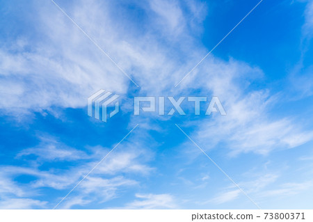 Cloudy winter blue sky Cloudy winter blue sky 73800371