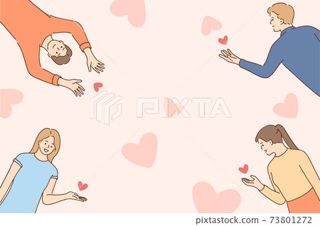 Charity and social care concept 73801272