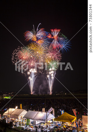 [Ibaraki Prefecture] Joso Kinugawa Fireworks Festival 73801344