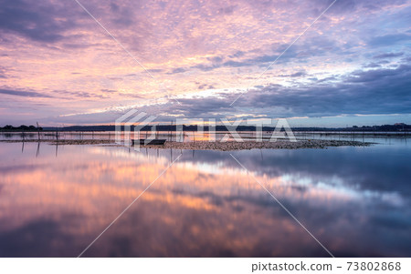 Morning glow of Mt. 73802868