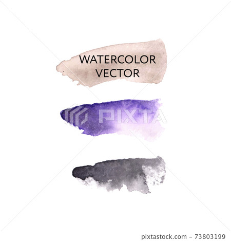 Abstract painting, pink art, modern pastel watercolor paint, watercolour pattern elements background. brush stroke poster set, stain design with gold isolated on white Vector Abstract painting, pink art, modern pastel watercolor paint, watercolour pattern elements background. brush stroke poster set, stain design with gold isolated on white Vector 73803199