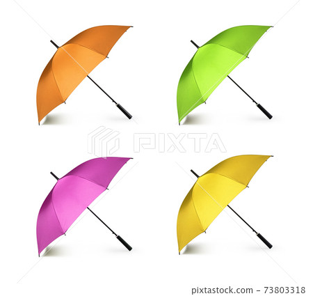 umbrella on white background 73803318