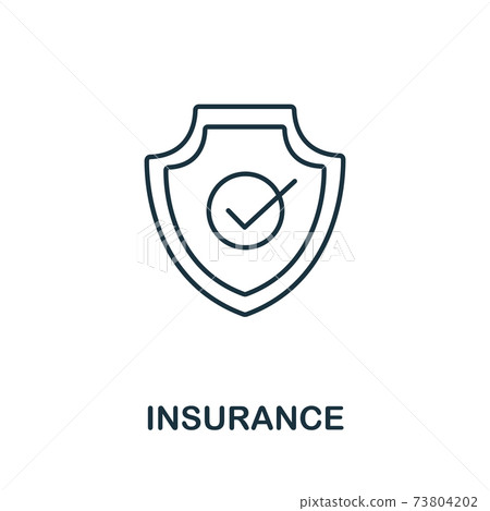 Insurance icon from insurance collection....-插圖素材 [73804202] - PIXTA圖庫