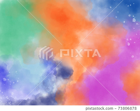 Abstract pink watercolor background. Paint design element. Abstract pink watercolor background. Paint design element. 73806878